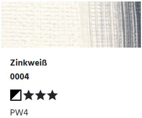 LUKAS 1862 Feinste Ölfarben - Zinkweiß 0004 (37/200ml)