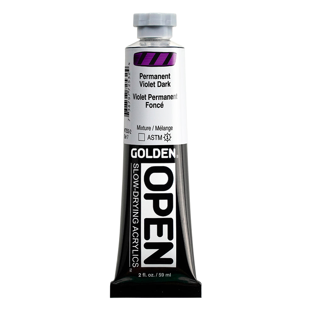 GOLDEN Open Acryl - Permanentviolett Dunkel 7253 (59ml)