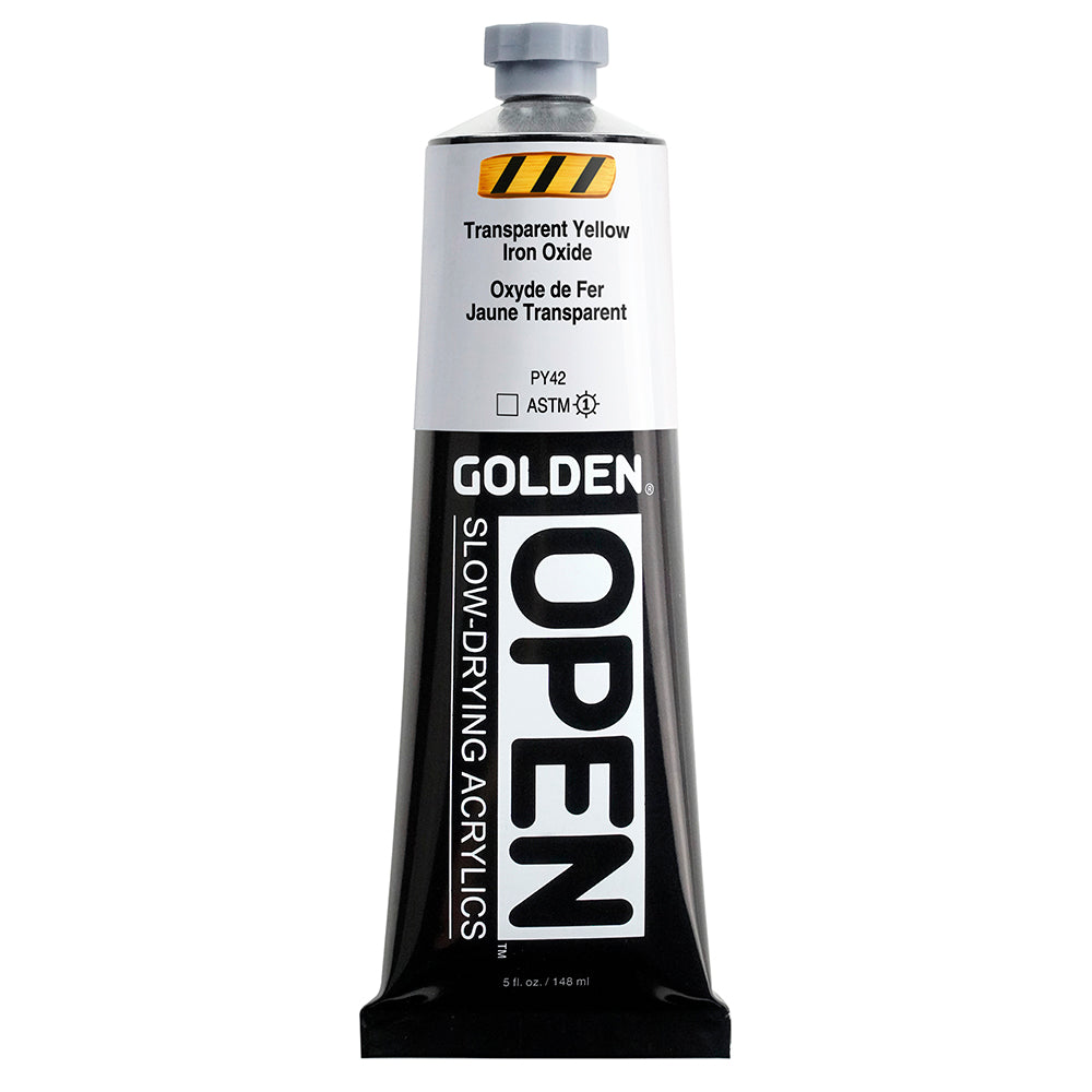 GOLDEN Open Acryl - Eisenoxidgelb Transparent 7386 (59ml)