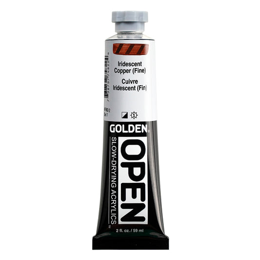 GOLDEN Open Acryl - Irisierendes Kupfer (Fein) 7482 (59ml)