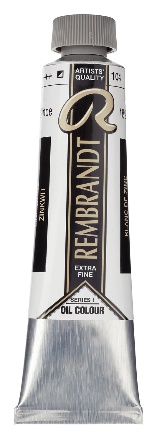 REMBRANDT Ölfarbe - 104 Zinkweiß 40/150ml