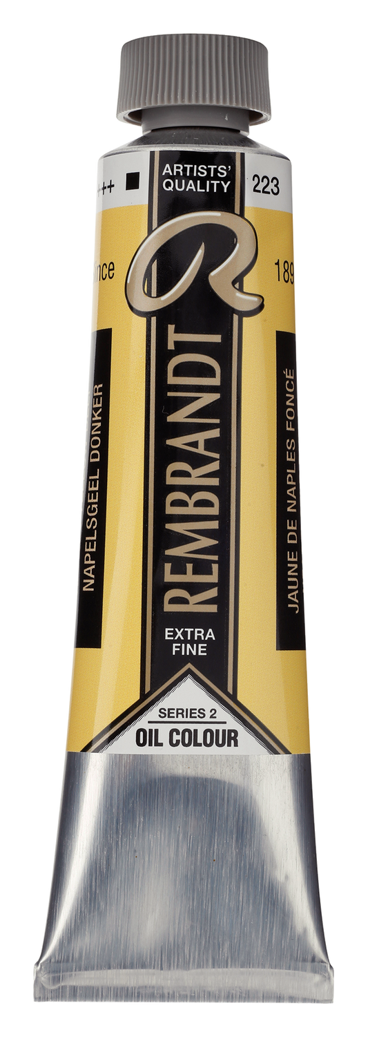 REMBRANDT Ölfarbe - 223 Neapelgelb Dunkel 40ml