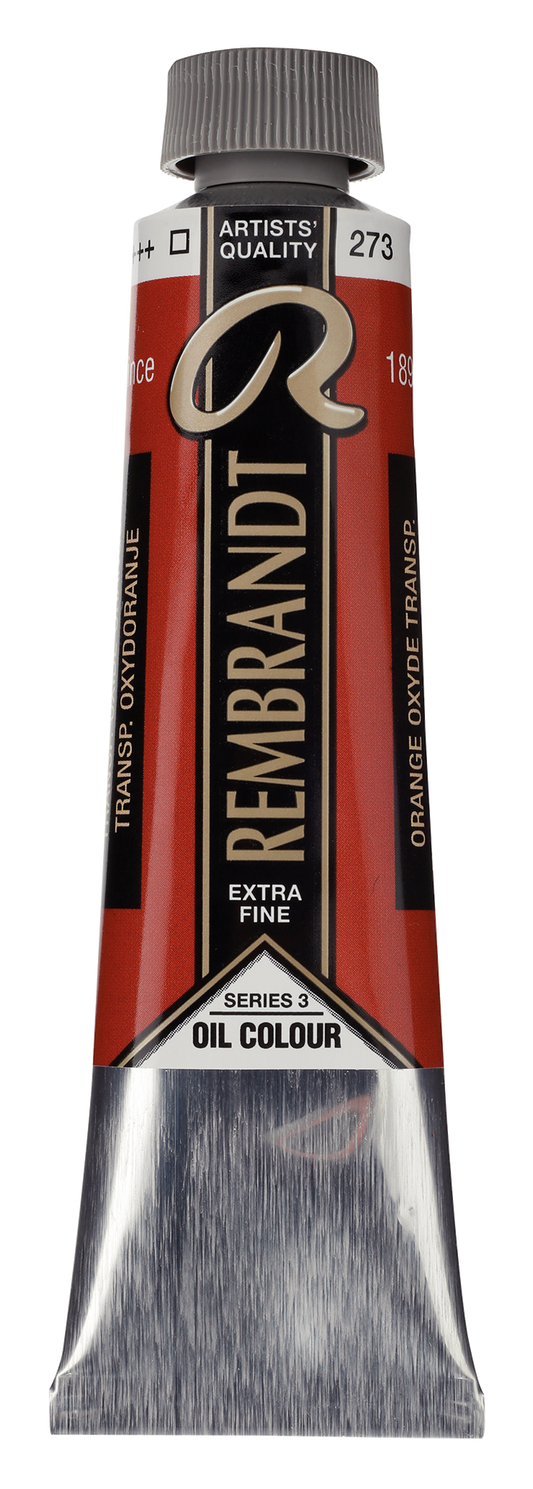 REMBRANDT Ölfarbe - 273 Transparentoxidorange 40ml