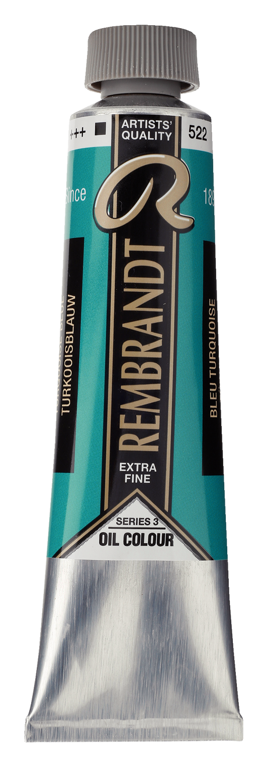 REMBRANDT Ölfarbe - 522 Türkisblau 40ml