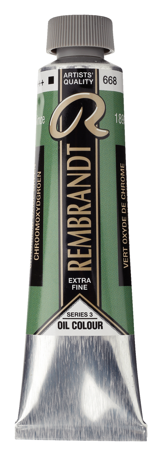REMBRANDT Ölfarbe - 668 Chromoxidgrün 40ml