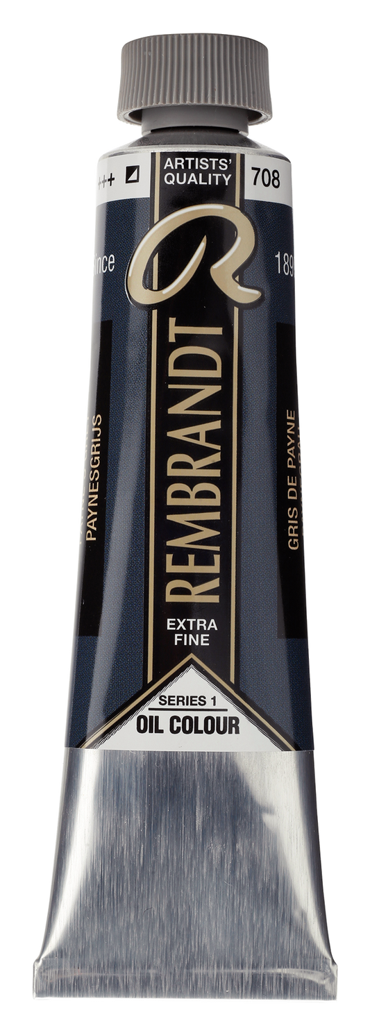 REMBRANDT Ölfarbe - 708 Paynesgrau 40ml