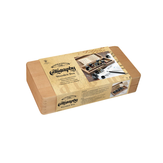 WINSOR & NEWTON Kalligrafie-Set im edlen Holzkasten