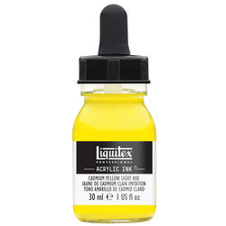 LIQUITEX Professional Acrylic Ink - Kadmiumgelb Hell Farbton 159 (30ml)