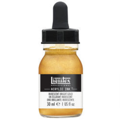 LIQUITEX Professional Acrylic Ink - Helles Gold Irisierend 234 (30ml)