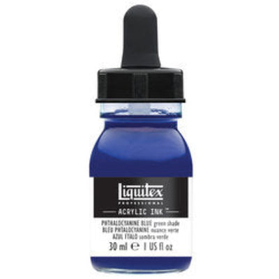 LIQUITEX Professional Acrylic Ink - Phthalozyaninblau Grünton 316 (30ml)