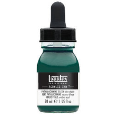 LIQUITEX Professional Acrylic Ink - Phthalozyaningrün Blauton 317 (30ml)
