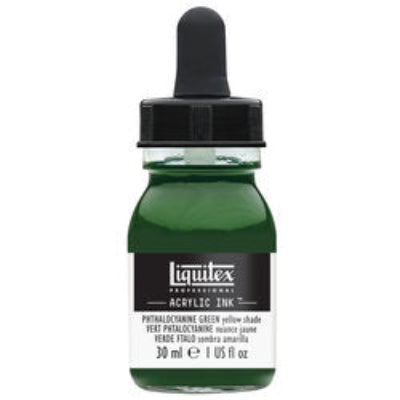 LIQUITEX Professional Acrylic Ink - Phthalozyaningrün Gelbton 319 (30ml)
