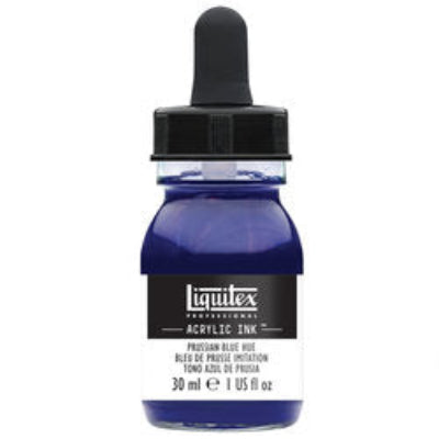LIQUITEX Professional Acrylic Ink - Preußischblau Farbton 320 (30ml)