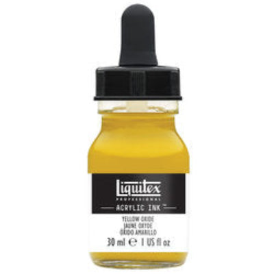 LIQUITEX Professional Acrylic Ink - Oxidgelb 416 (30ml)