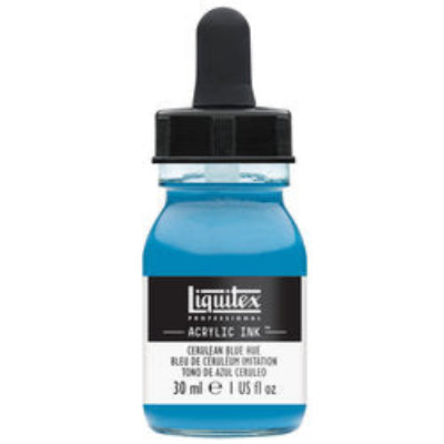 LIQUITEX Professional Acrylic Ink - Cölinblau Farbton 470 (30ml)