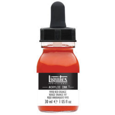 LIQUITEX Professional Acrylic Ink - Orangerot feurig 620 (30ml)