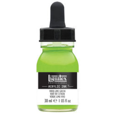 LIQUITEX Professional Acrylic Ink - Zitronengrün Feurig 740 (30ml)