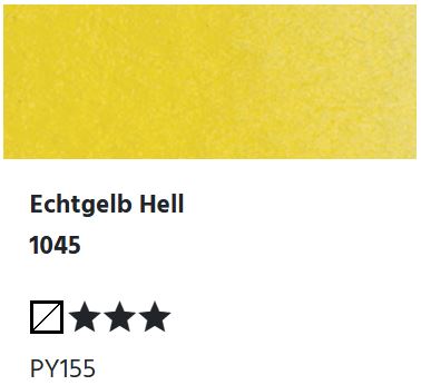 LUKAS Aquarell 1862 (24ml Tube) - Echtgelb hell 1045