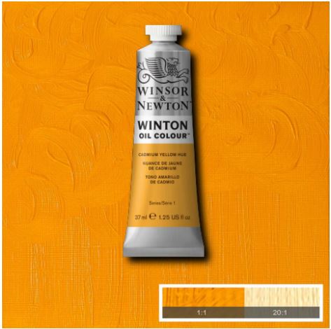 WINSOR&NEWTON Winton Feine Ölfarbe - KADMIUM GELB FARBTON 109 (37ml)