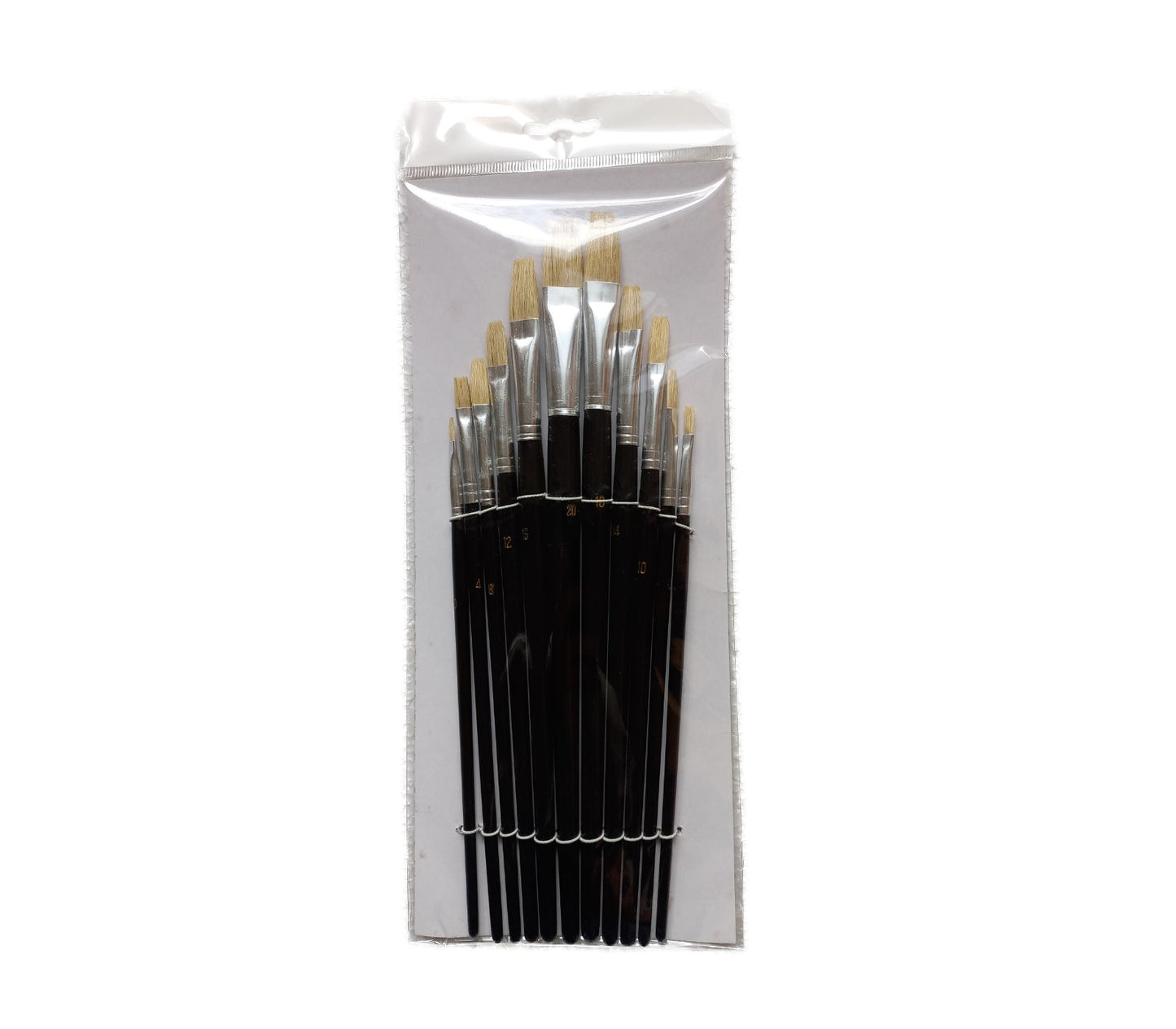 Juego de brochas ELCO OIL cerdas largas (11 brochas)
