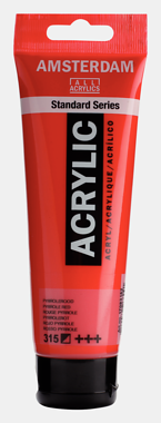 AMSTERDAM Acryl Standard - Pyrrolrot  315 (120ml)