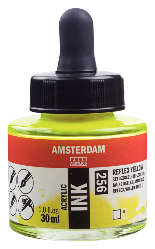Royal Talens AMSTERDAM Acrylic Ink - Reflexgelb  256 (30ml)
