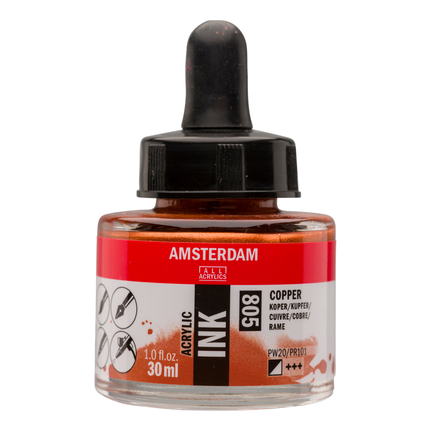 Royal Talens AMSTERDAM Acrylic Ink - Kupfer 805 (30ml)