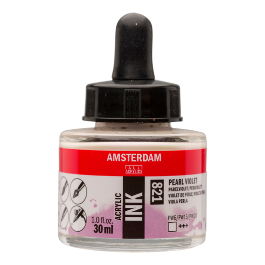 Royal Talens AMSTERDAM Acrylic Ink - Perlviolett  821 (30ml)