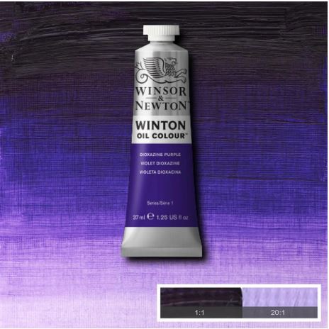 WINSOR&NEWTON Winton Feine Ölfarbe - DIOXAZIN PURPUR 229 (37ml)