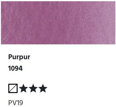LUKAS Aquarell 1862 (24ml Tube) - Purpur 1094
