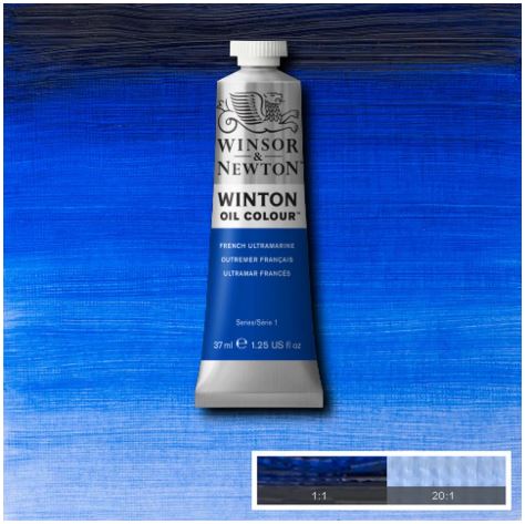WINSOR&NEWTON Winton Feine Ölfarbe - FRANZ. ULTRAMARIN 263 (37ml)