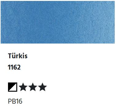 LUKAS Aquarell 1862 (24ml Tube) - Türkis  1162