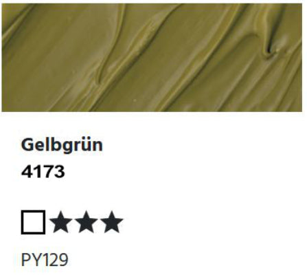LUKAS Cryl PASTOS (HEAVY BODY) - Gelbgrün 4173 (37ml)