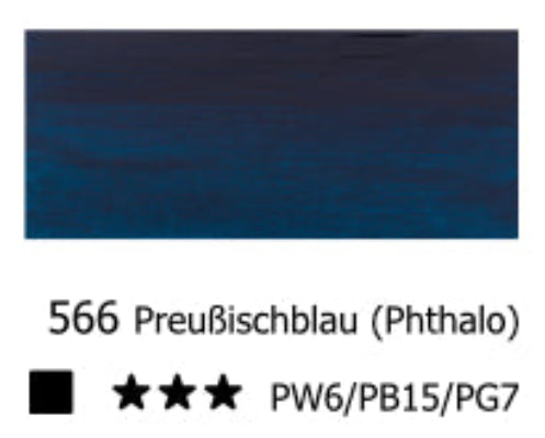 Estándar acrílico AMSTERDAM - Azul de Prusia (ftalo) 566 (120 ml)