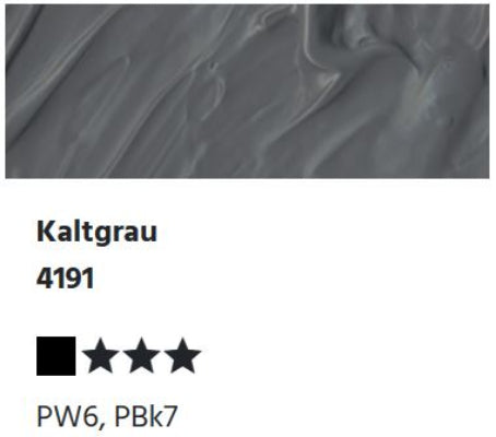 LUKAS Cryl PASTOS (HEAVY BODY) - Kaltgrau 4191 (37ml)