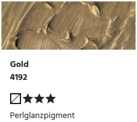 LUKAS Cryl PASTOS (HEAVY BODY) - Gold 4192 (37ml)