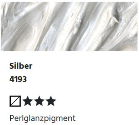 LUKAS Cryl PASTOS (HEAVY BODY) - Silber 4193 (37ml)
