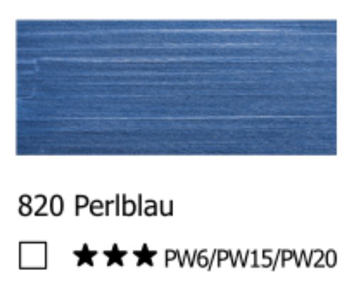 Royal Talens AMSTERDAM Acrylic Ink - Perlblau 820 (30ml)