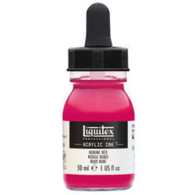 LIQUITEX Professional Acrylic Ink - Rubinrot 388 (30ml)