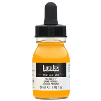 LIQUITEX Professional Acrylic Ink - Dunkelgelb 295 (30ml)