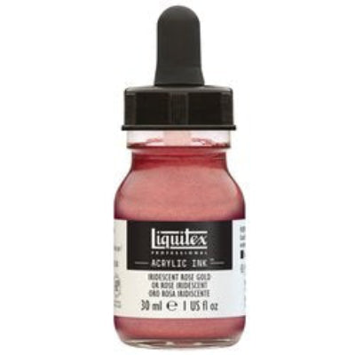 LIQUITEX Professional Acrylic Ink - Rosa Gold Irisierend 227 (30ml)