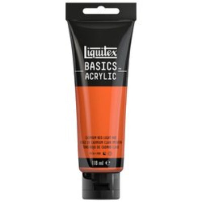 LIQUITEX Basics ACRYL - 510 Kadmiumrot Hell (118ml)