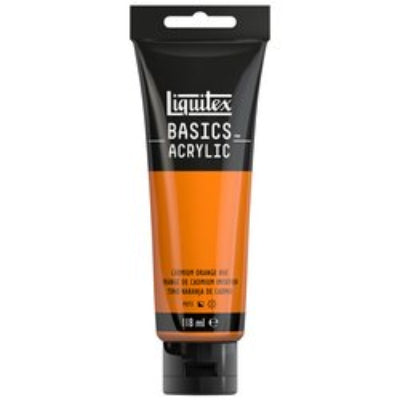 LIQUITEX Basics ACRYL - 720 Kadmiumorange (118ml)