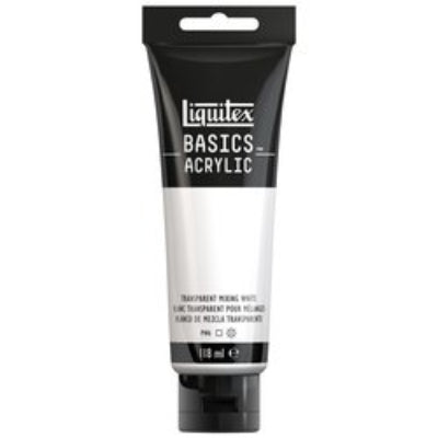 LIQUITEX Basics ACRYL - 430 Blanco Mixto Transparente (118ml)