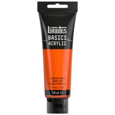 LIQUITEX Basics ACRYL - 982 Orange Fluoreszent (118ml)