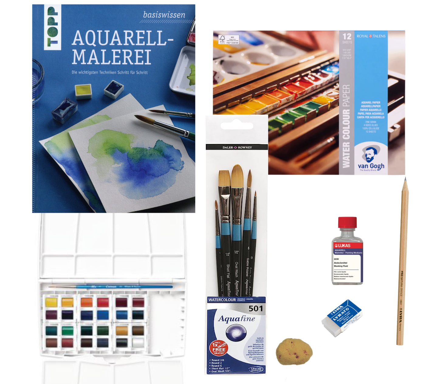 STARTER Rundumsorglos-Paket AQUARELL Maxi