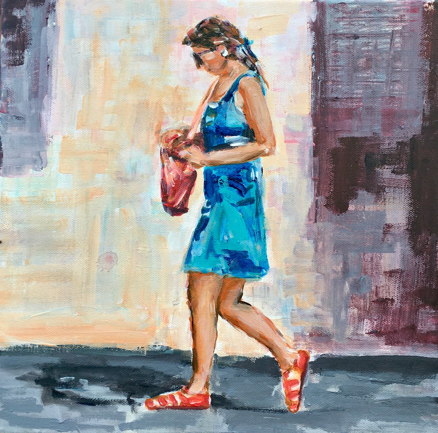 Regina Berge: "Im Hier und Jetzt #8"