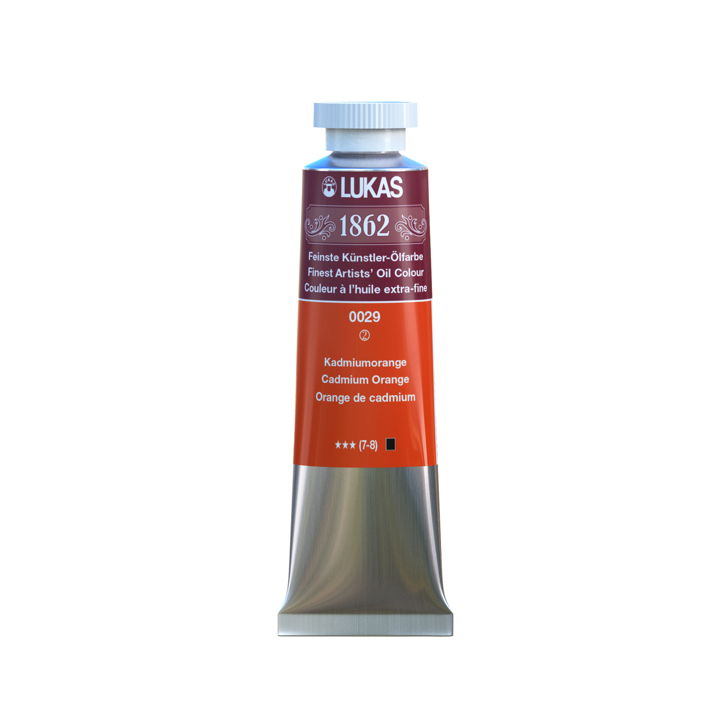 LUKAS 1862 Feinste Ölfarben - Kadmiumorange 0029 (37ml)