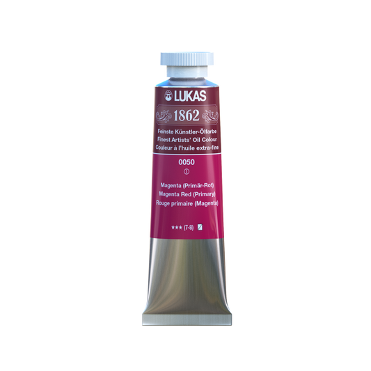 LUKAS 1862 Feinste Ölfarben - Magenta (Primär-Rot) 0050 (37ml)