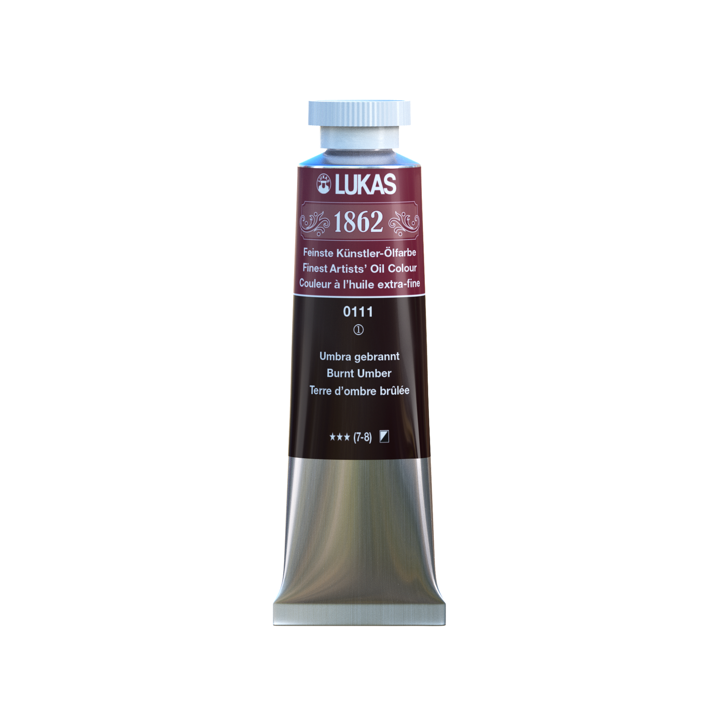 LUKAS 1862 Feinste Ölfarben - Umbra Gebrannt 0111 (37ml)